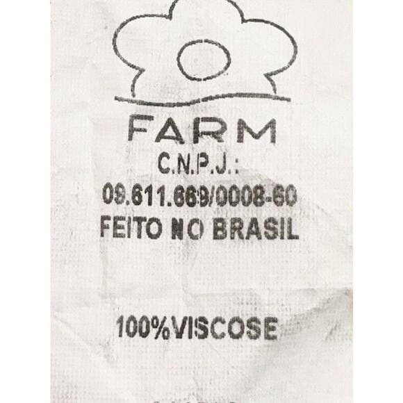 B58 FARM Rio Pineapple Floral Maxi Dress Small Boho Resort Vacation Tropical - Picture 8 of 10